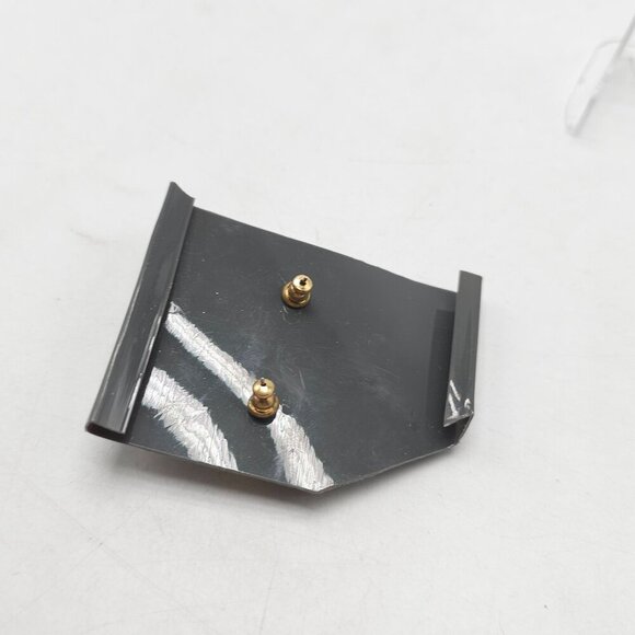 Trifari Cream Pearl Button Earrings With Surgical Steel Posts Made In USA - Picture 3 of 4